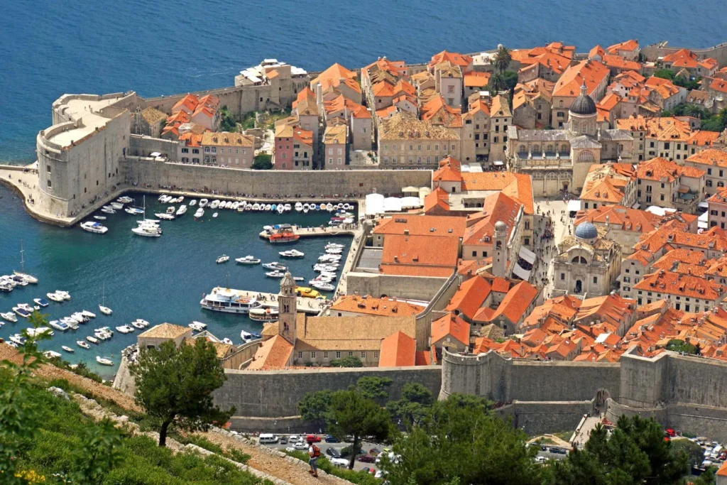 city Croatia Dubrovnik Adriatic Sea